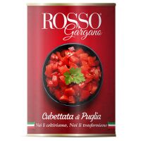 Gestückelte Tomaten aus Apulien Rosso Gargano