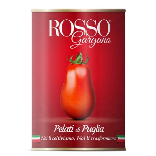 Geschälte Tomaten aus Apulien "Rosso Gargano"
