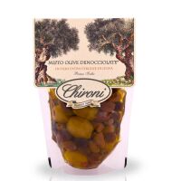 Entkernte Oliven "Tricolori-Chironi"